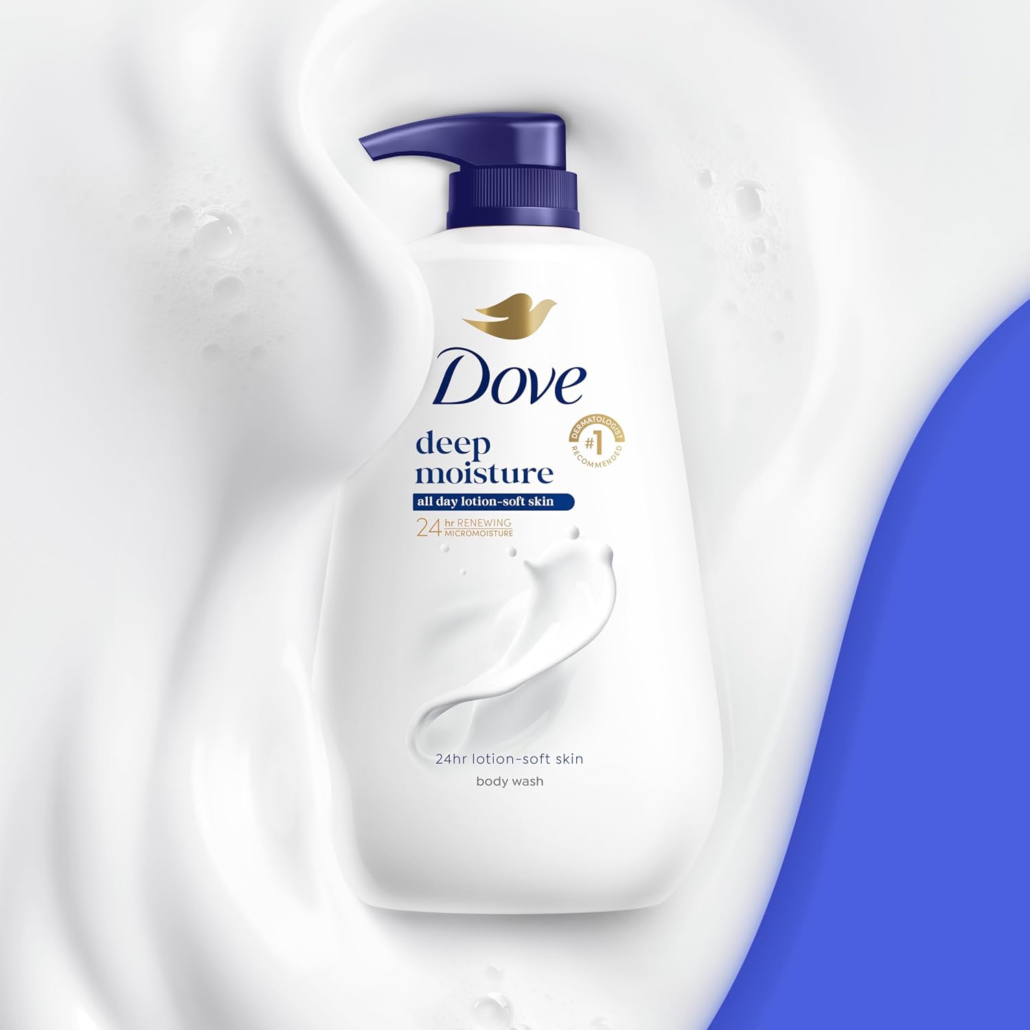 Dove Body Wash Deep Moisture for 24hr Lotion-Soft Skin - Image 5