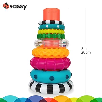 Sassy Stacks of Circles Stacking Ring - Image 4