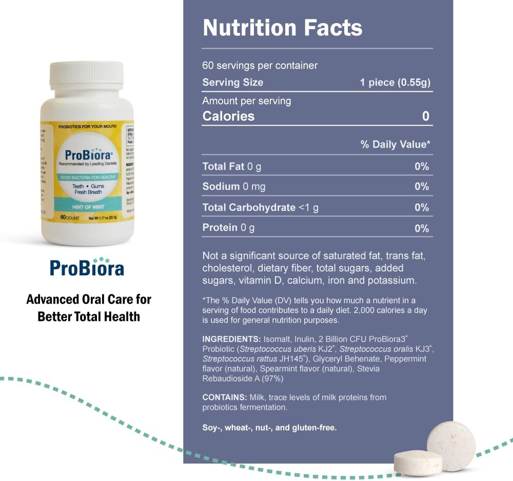 ProBiora Oral-Care Chewable Probiotic Tablets - Image 2