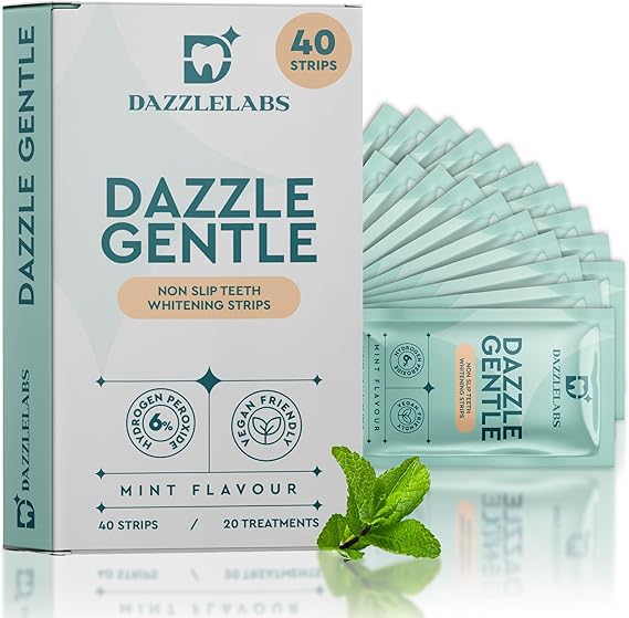 Teeth Whitening Strips - 20 Pack | Mint Flavor