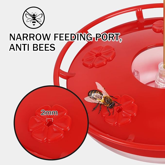 eWonLife Hummingbird Feeder for Outdoors - Image 6