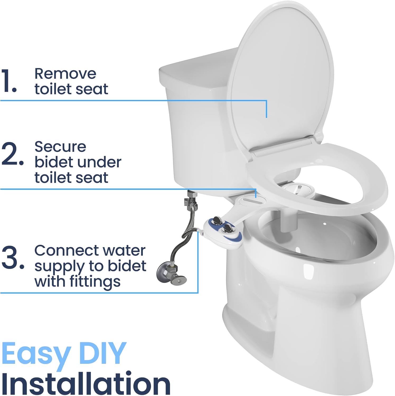 LUXE Bidet NEO 120 - Self-Cleaning Nozzle - Image 7