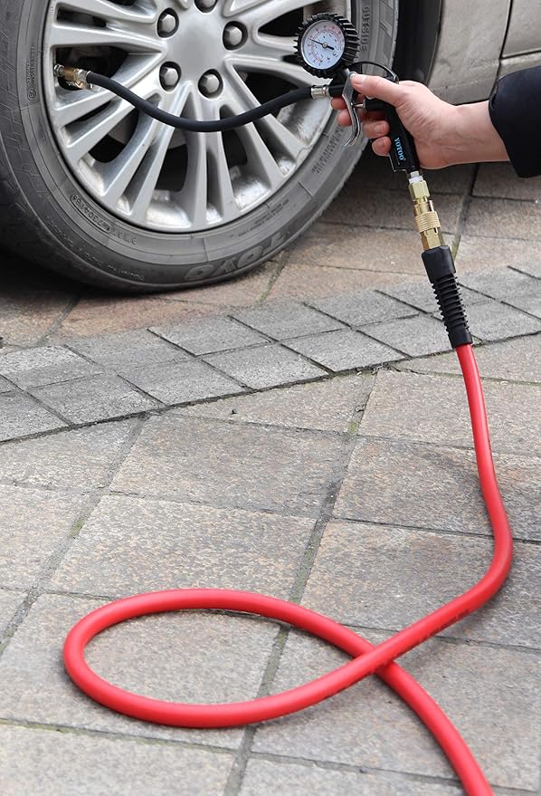 YOTOO Hybrid Air Hose 3/8-Inch by 50-Feet 300 PSI Heavy Duty - Image 6