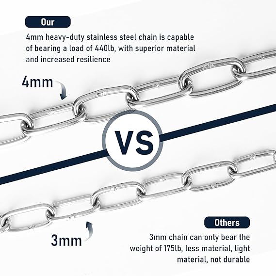Gate Chain for Outdoor Fence - Image 2