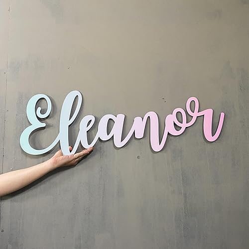 Custom Wood Name Sign For Nursery, 1/3 INCH THICKNESS - Image 7