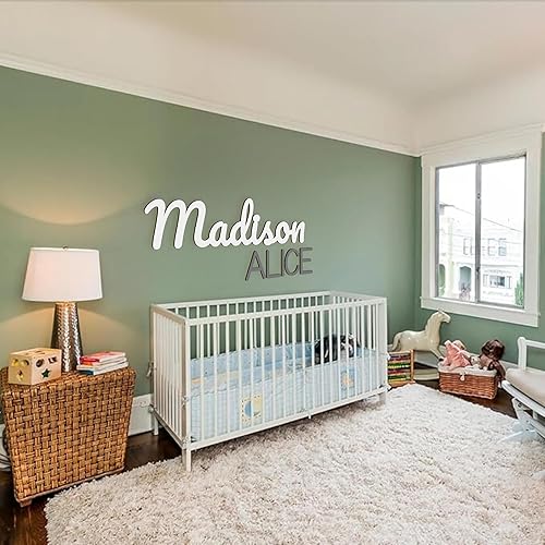 Custom Wood Name Sign For Nursery, 1/3 INCH THICKNESS - Image 5