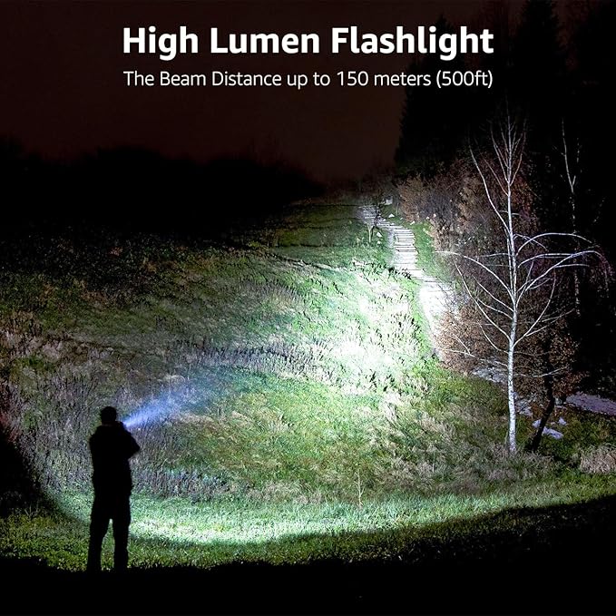 Lighting EVER LED Flashlights High Lumens, 4 Pack - Image 2