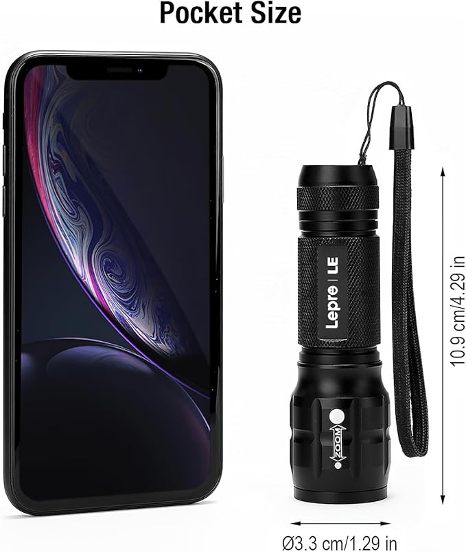 Lighting EVER LED Flashlights High Lumens, 4 Pack - Image 4