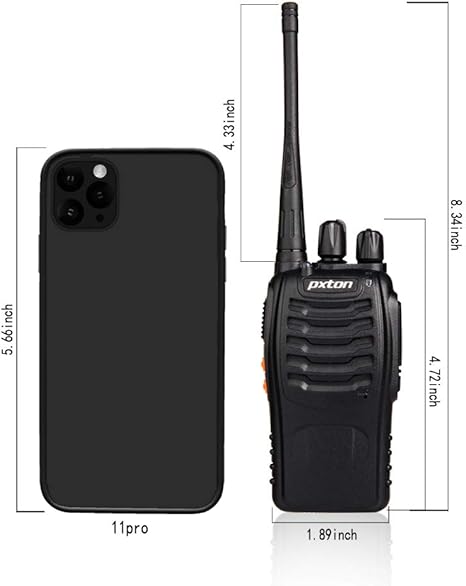 Walkie Talkies Rechargeable Long Range Two-Way Radios with Earpieces - Image 3