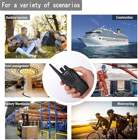 Walkie Talkies Rechargeable Long Range Two-Way Radios with Earpieces - Image 7