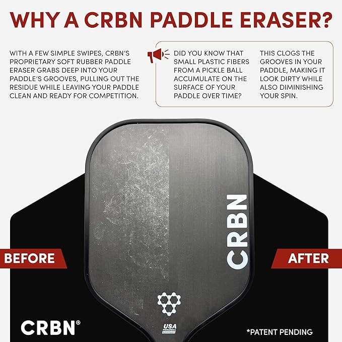 CRBN Pickleball Paddle Eraser - Image 2