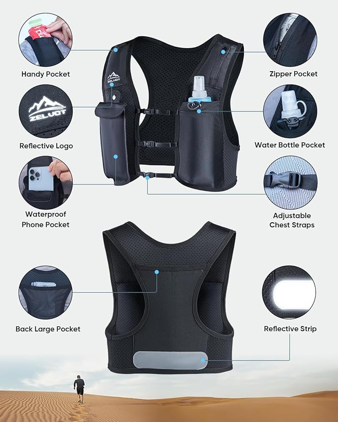 Running Vest for Women Men, USA Original Patent - Image 5