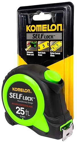 Komelon SL2825 Self Lock 25-Foot Power Tape - Image 4