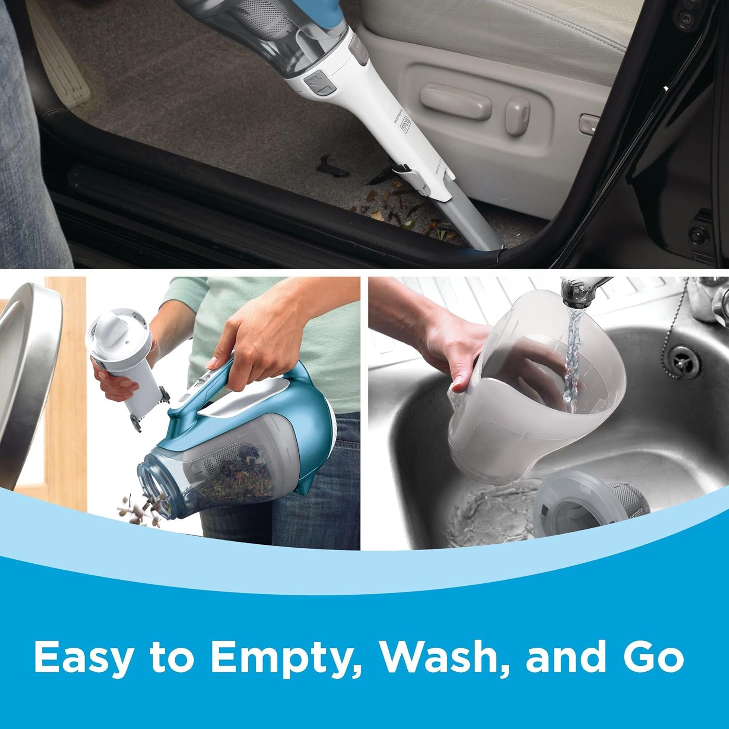 BLACK+DECKER dustbuster AdvancedClean Cordless Handheld Vacuum - Image 9