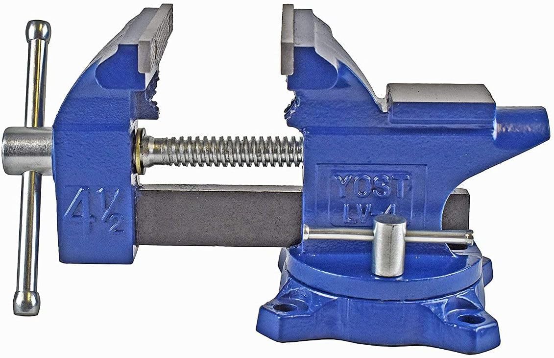 Yost Vises LV-4 Homeowner's Vise | 4.5 Inch Jaw Width - Image 7