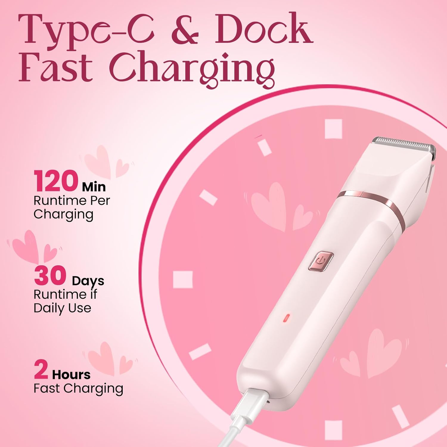Bikini Trimmer for Women - Painless Electric Razors - Image 5