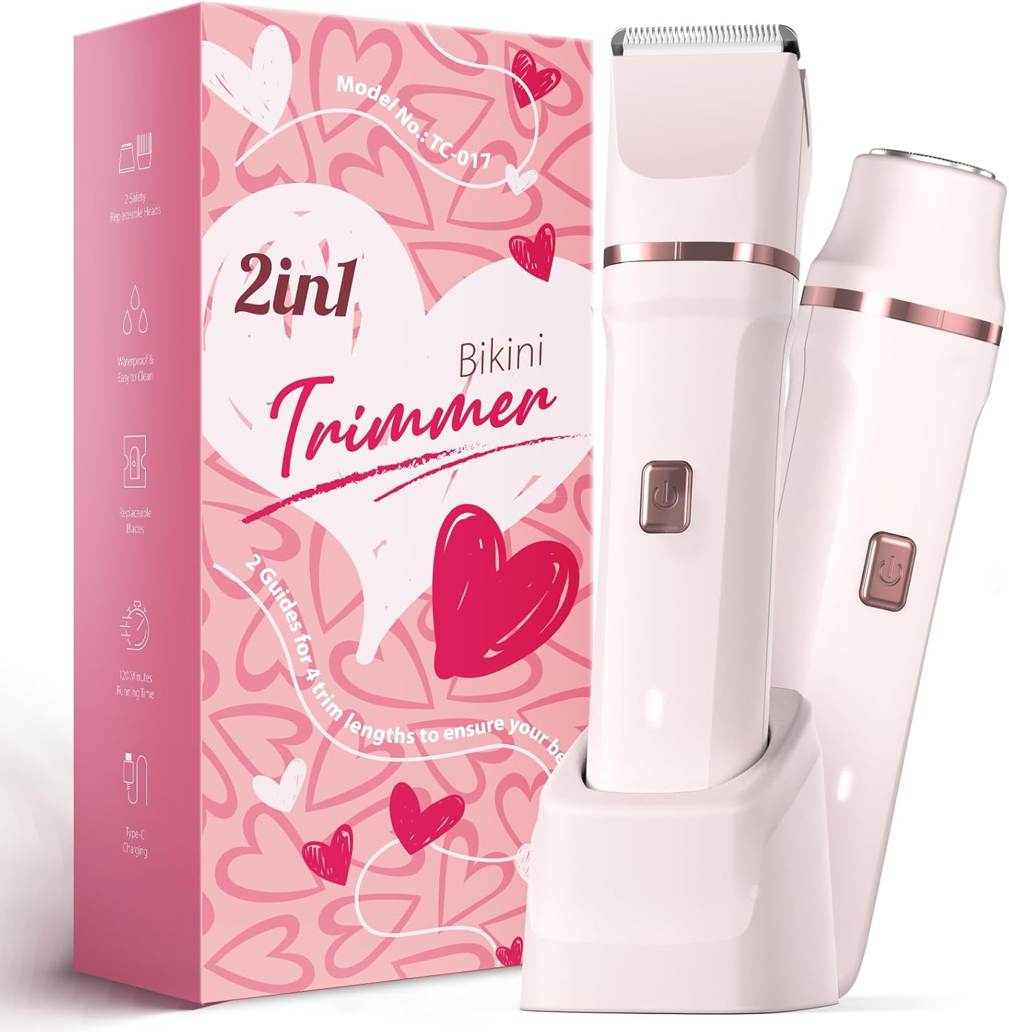 Bikini Trimmer for Women - Painless Electric Razors - Image 8