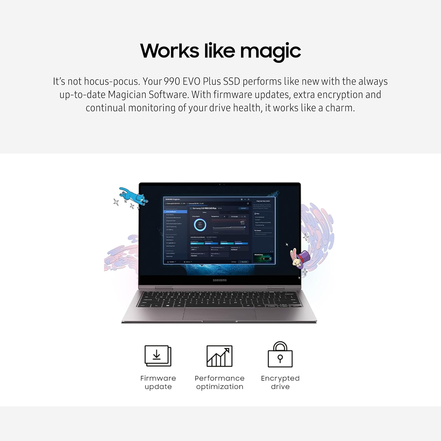 Samsung 990 EVO Plus SSD 2TB, PCIe Gen 4x4 - Image 8