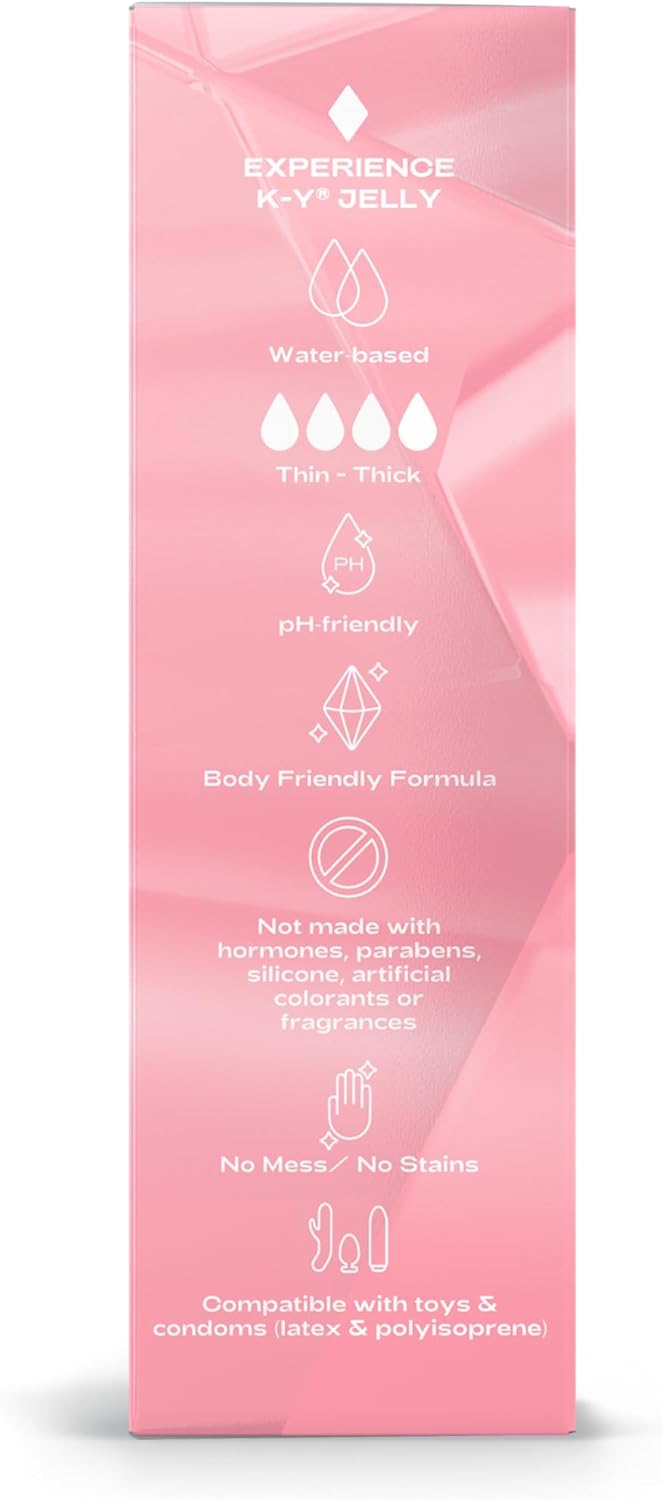 K-Y Jelly Water Based Lube for Sex, Anal Lube, Non-Greasy Water Based Personal Lubricant - Image 11