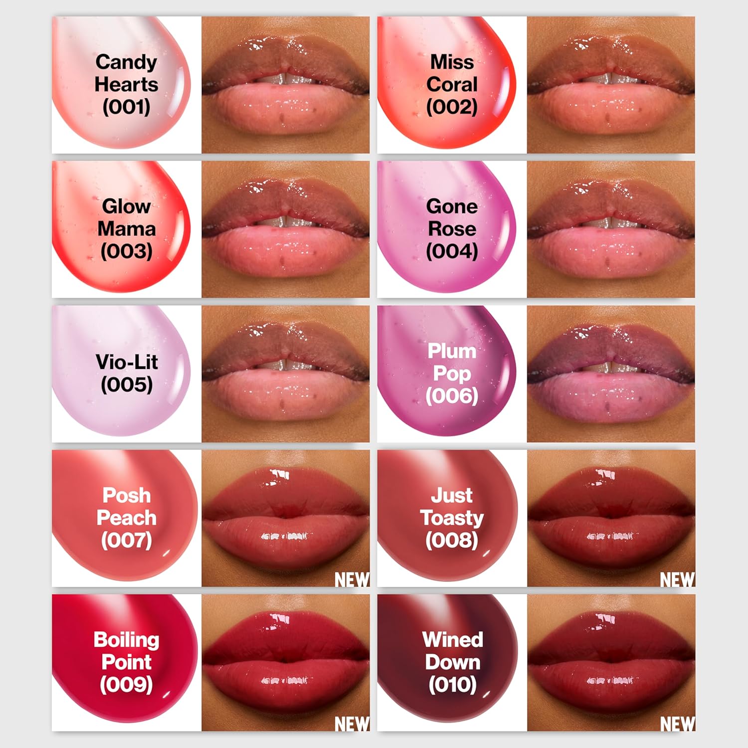 Revlon Super Lustrous Glimmer Lip Oil, Moisturizing & Tinted - Image 8