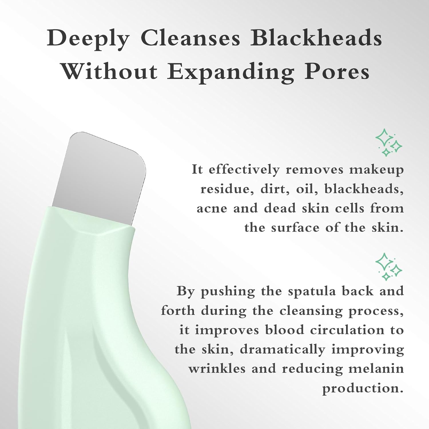 Blackhead Remover Tool, Silicone Face Scraper - Image 6