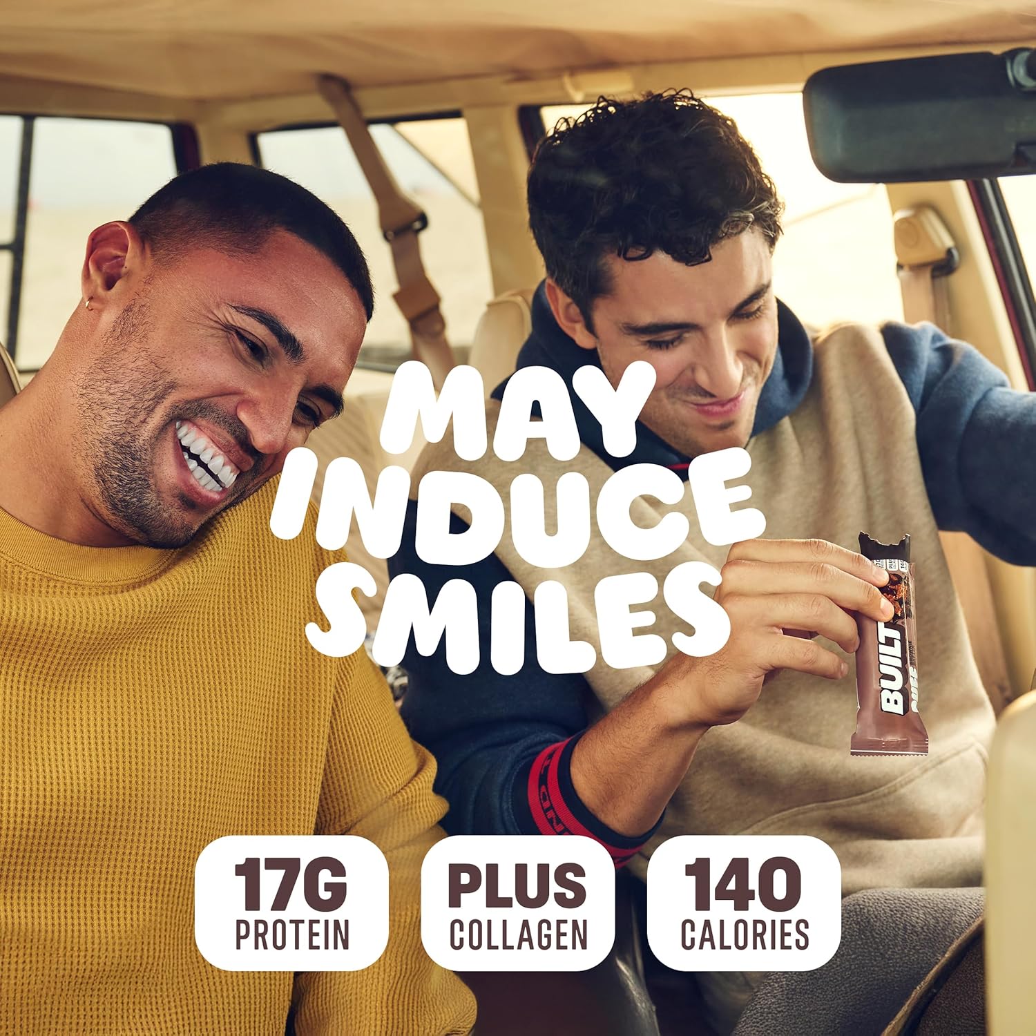 Built Bar, Puff Protein Bars, Brownie Batter Puff, 17g Protein Snacks - Image 4