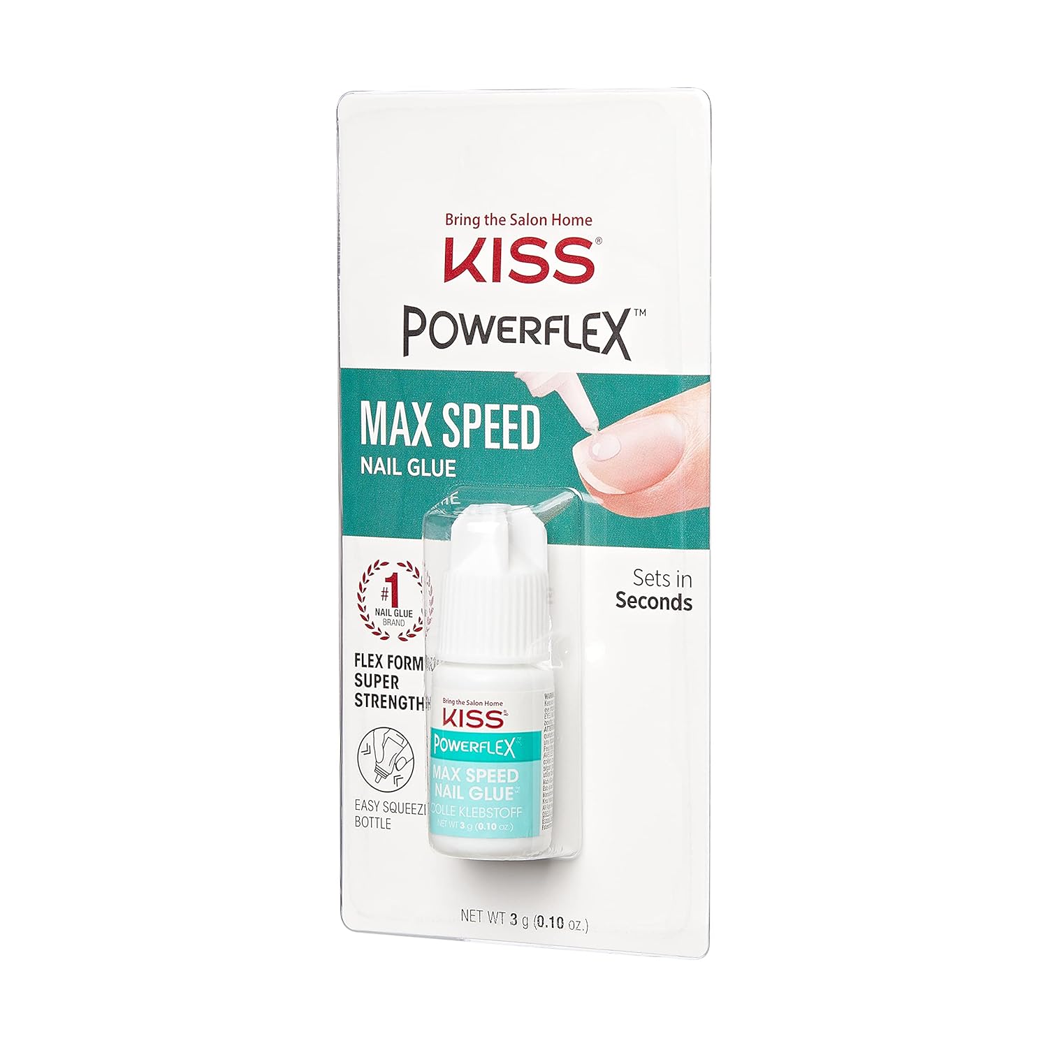 KISS PowerFlex Maximum Speed Nail Glue for Press On Nails - Image 10