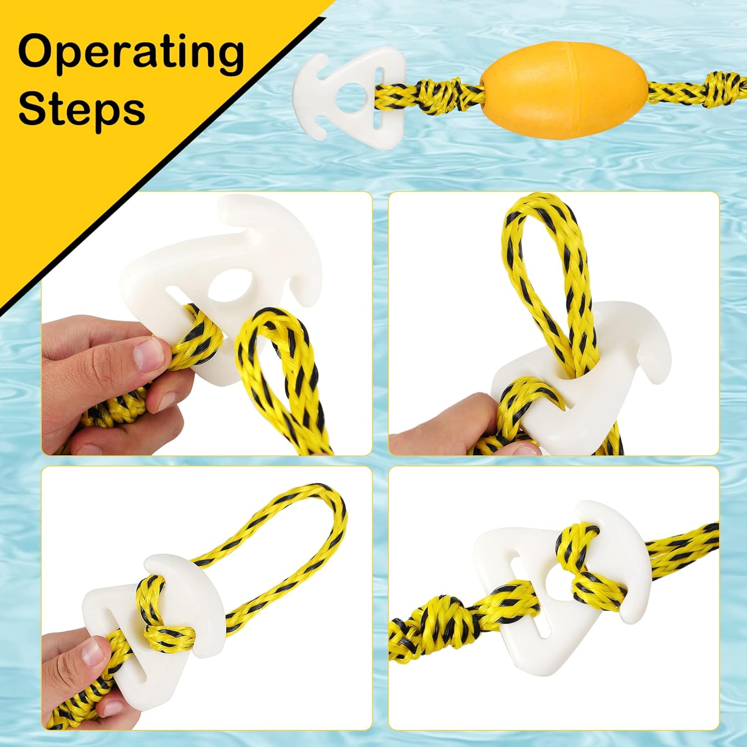 Watersports Heavy Duty Tow Harness with D Rings - Image 6