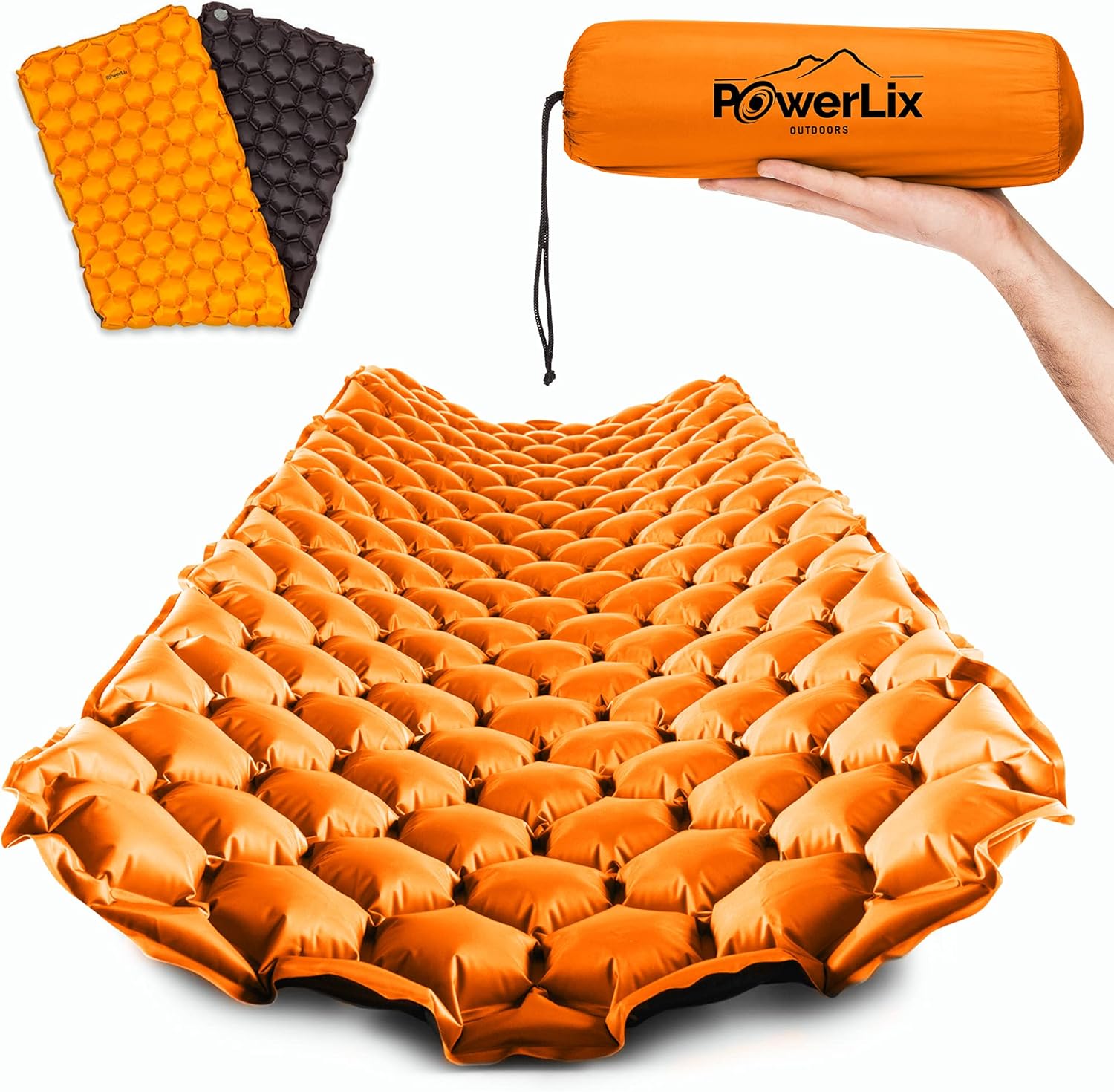 POWERLIX Ultralight Inflatable Camping Sleeping Pad