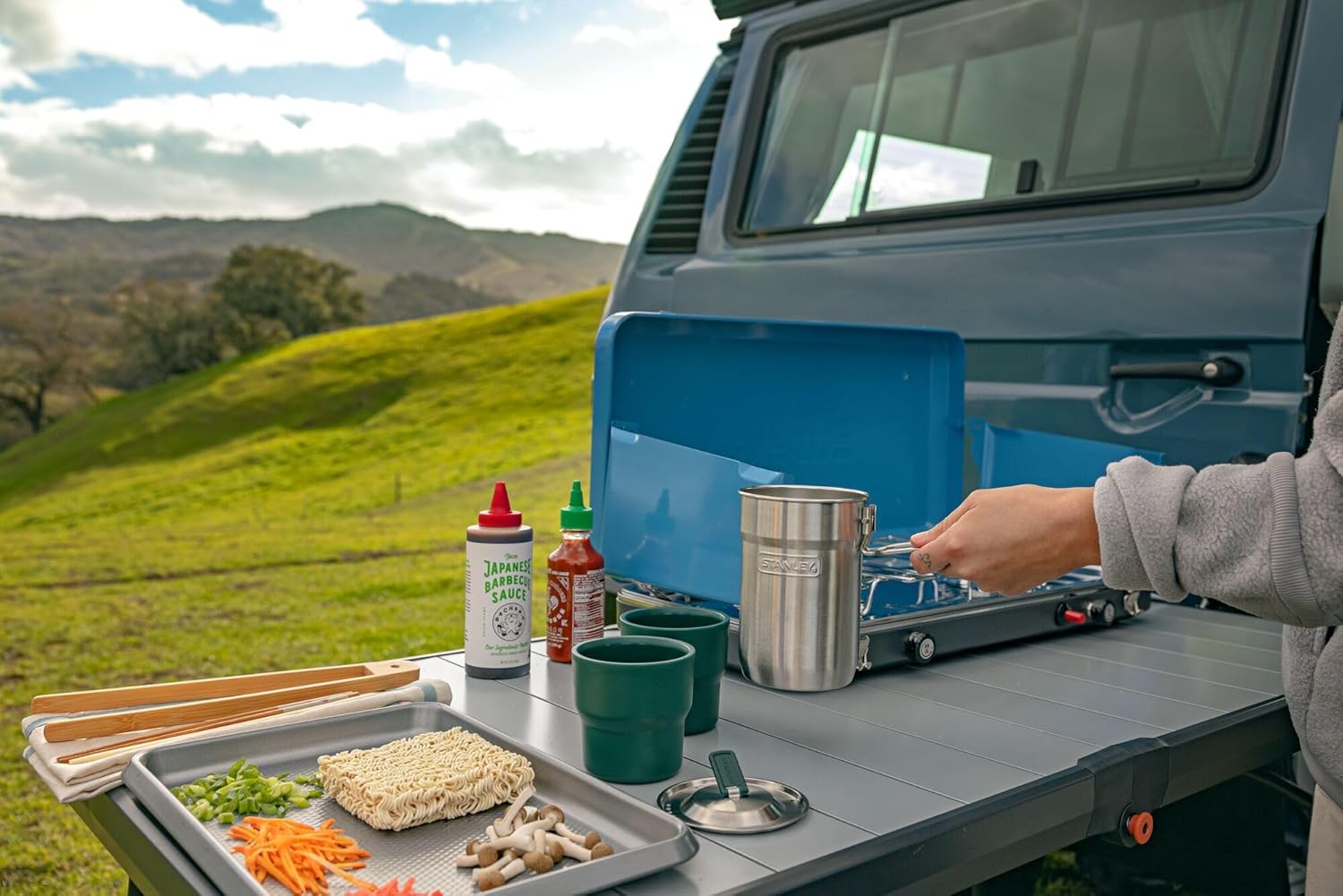 Stanley Wildfare Go 4-Piece Stainless Steel Two Cup Cook Set - Image 5