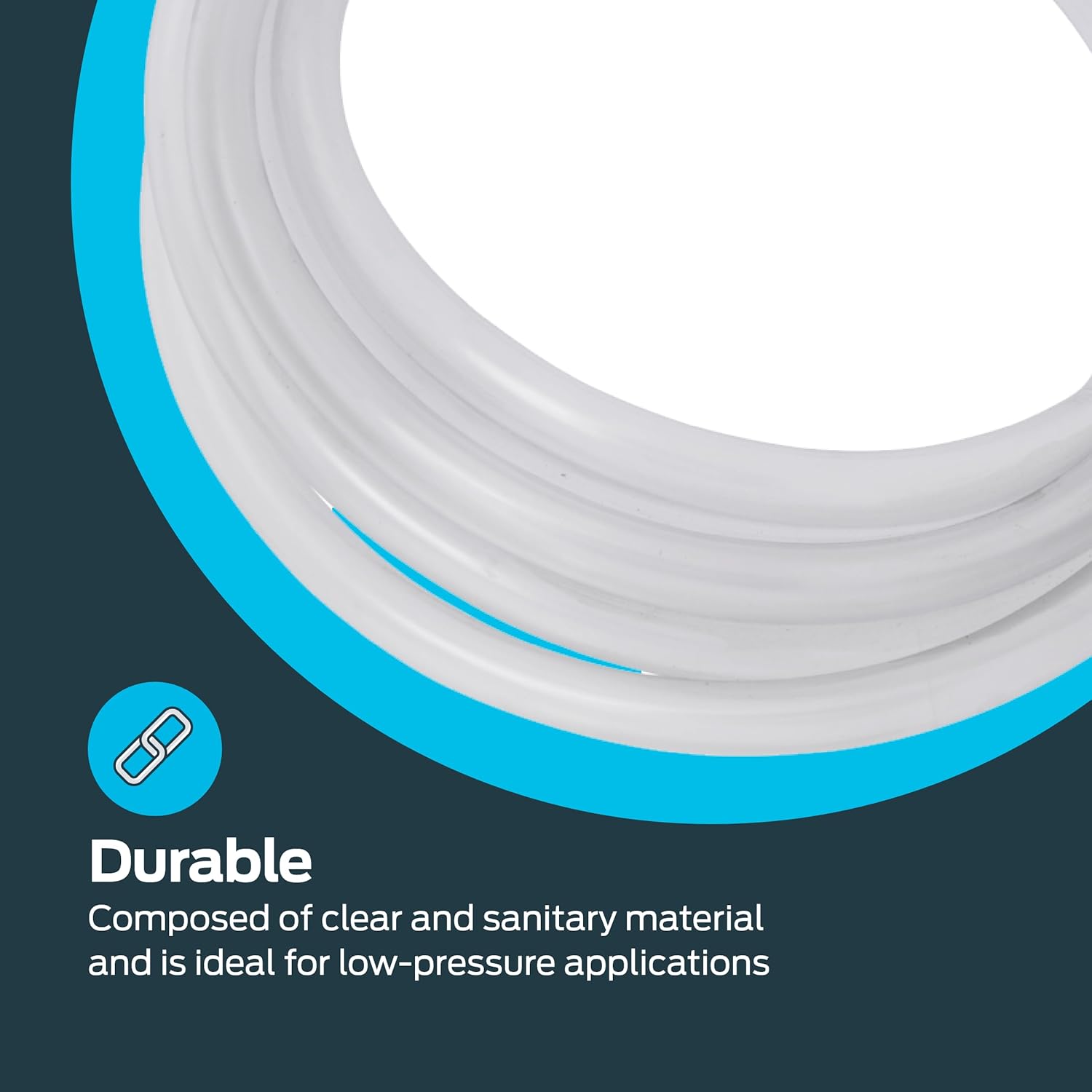 Eastman 1/2 Inch ID (5/8 Inch OD) PVC Clear Vinyl Tubing - Image 6
