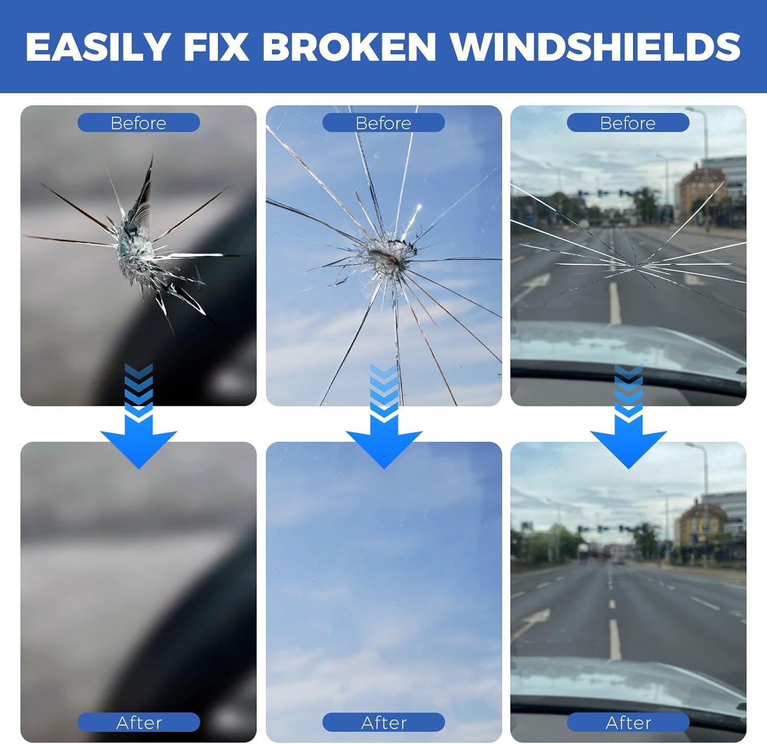 Windshield Repair kit, Quick and Efficiency Glass Repair Fluid - Image 3