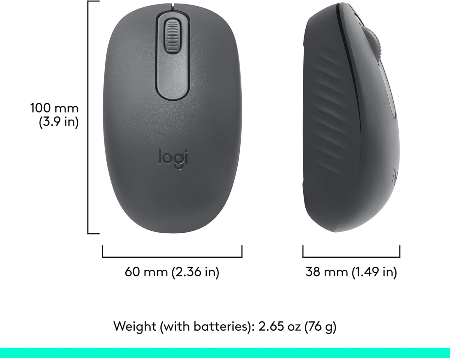 Logitech M196 Bluetooth Wireless Mouse - Image 8