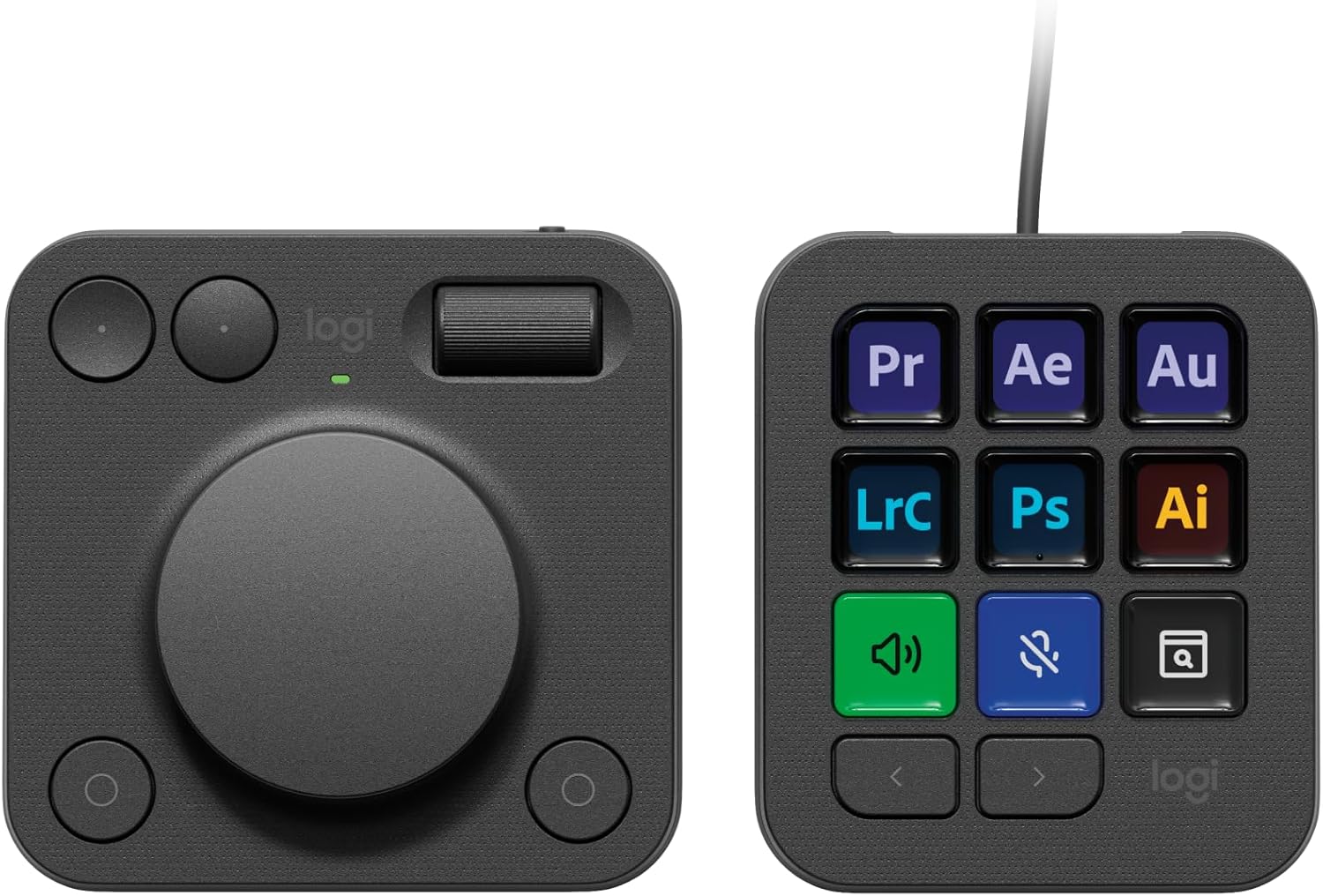 Logitech MX Creative Console, 9 Customizable LCD Keys