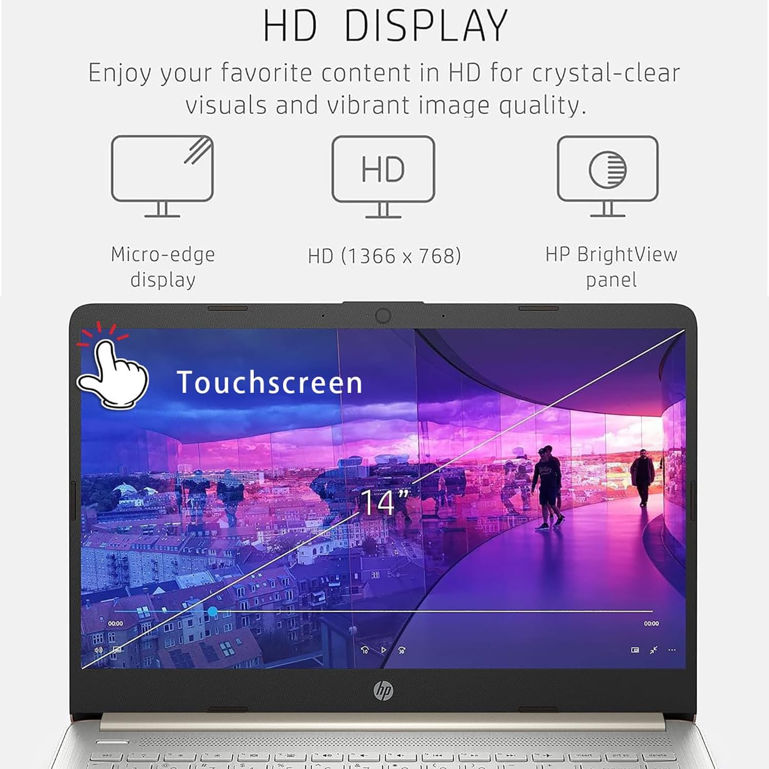 HP Touchscreen Laptop Computer - Image 5