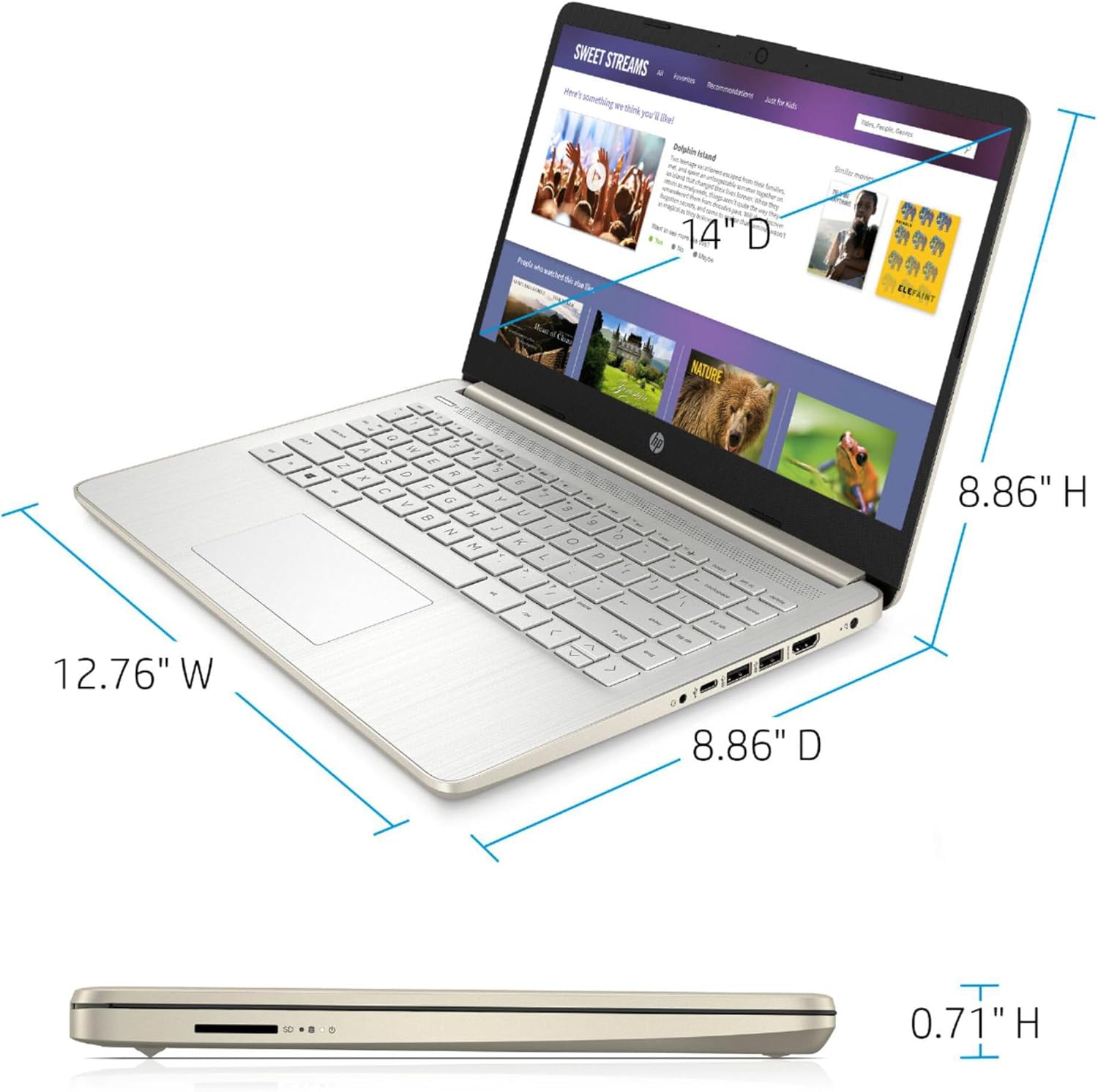 HP Touchscreen Laptop Computer - Image 8