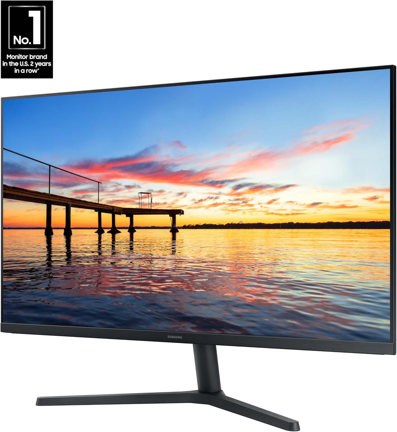 SAMSUNG 32-Inch Flat Computer Monitor, 75Hz - Image 2