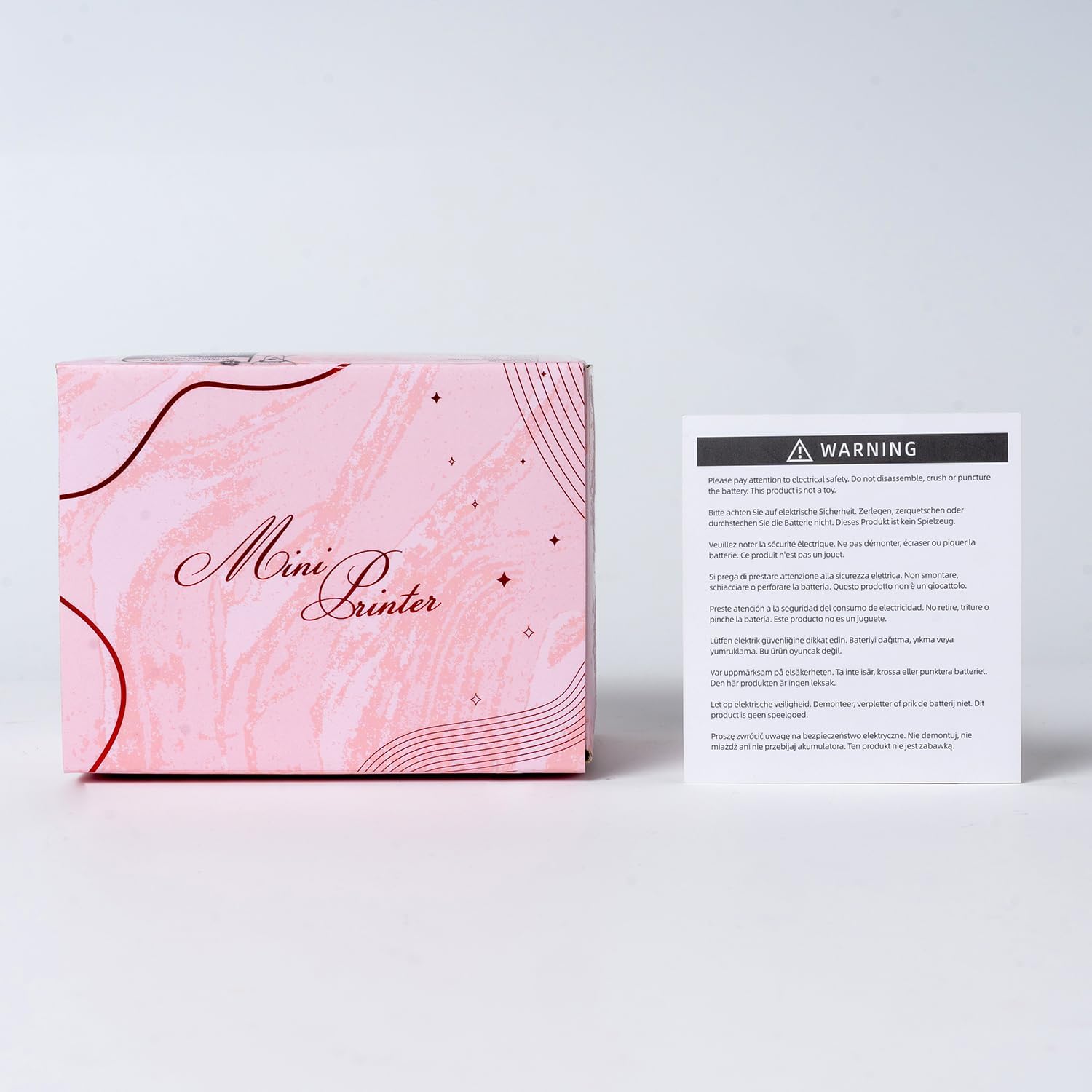 Memoking Sticker Printer - T02 Mini Printer Print Pods Portable Thermal Inkless Sticker Maker Machine - Image 10