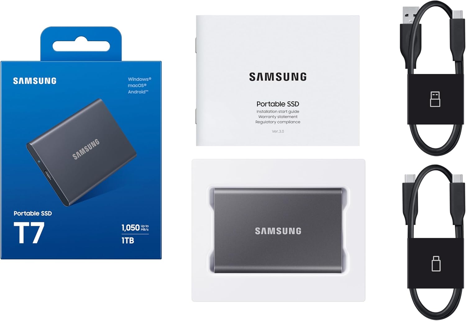 SAMSUNG T7 Portable SSD, 1TB External Solid State Drive - Image 8