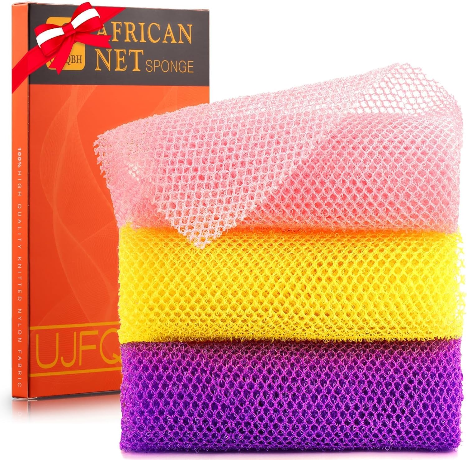 3 Pieces African Bath Sponge