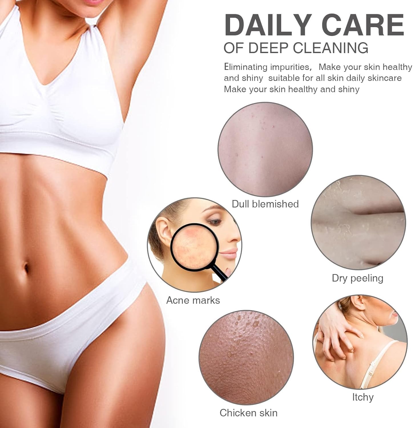 3 Pieces African Bath Sponge - Image 6