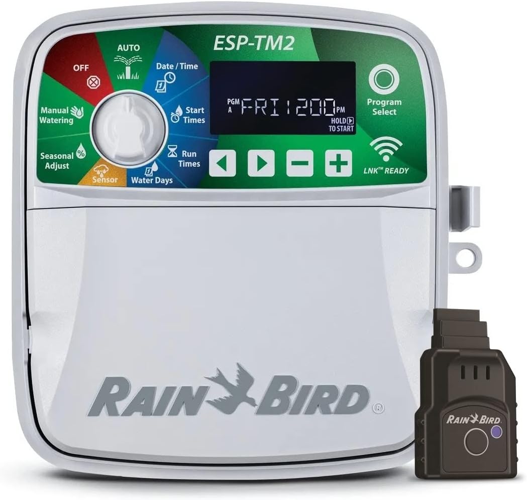 Rain-Bird ESP-TM2 Indoor Outdoor Irrigation WiFi Zone Controller