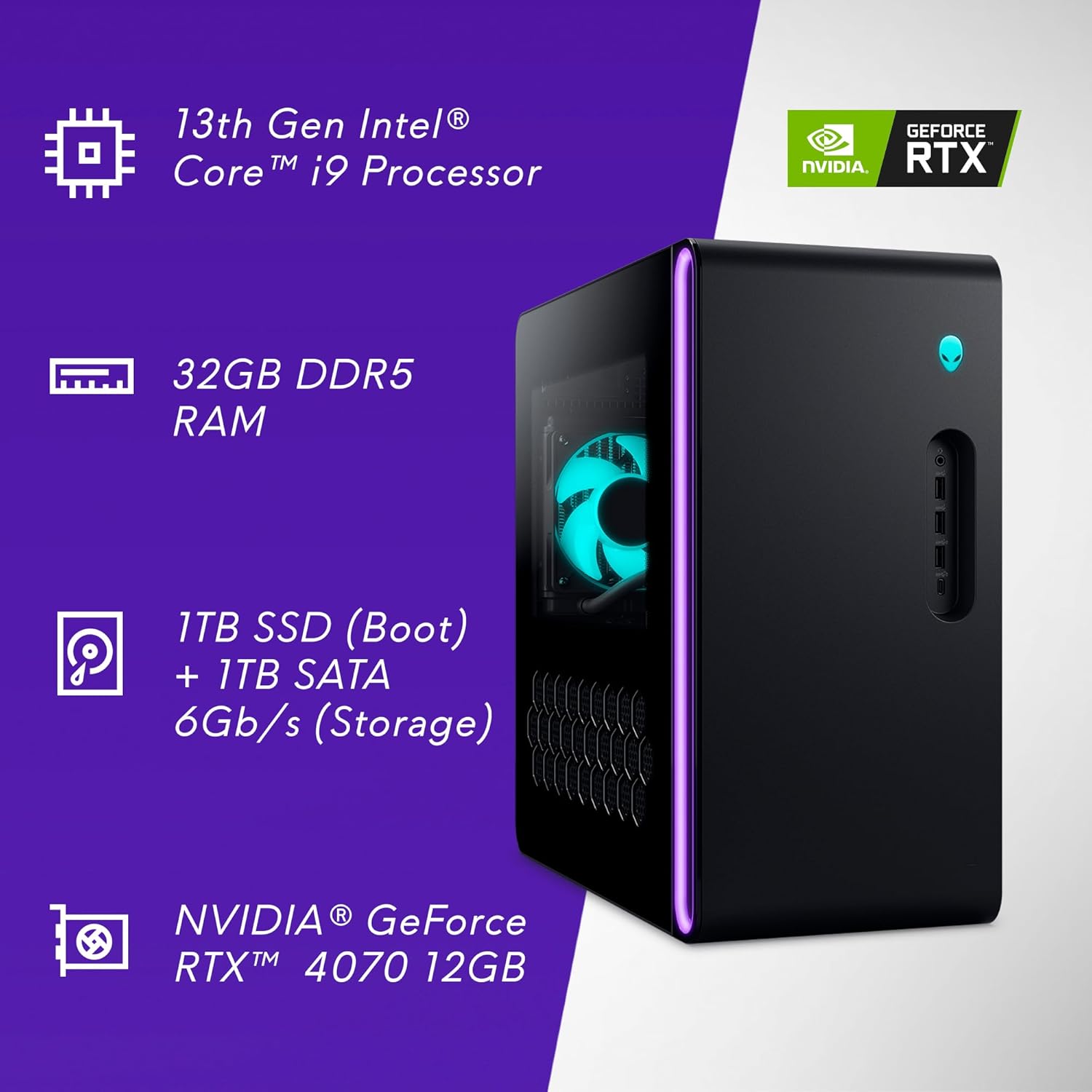 Alienware Aurora R16 Gaming Desktop - Image 8