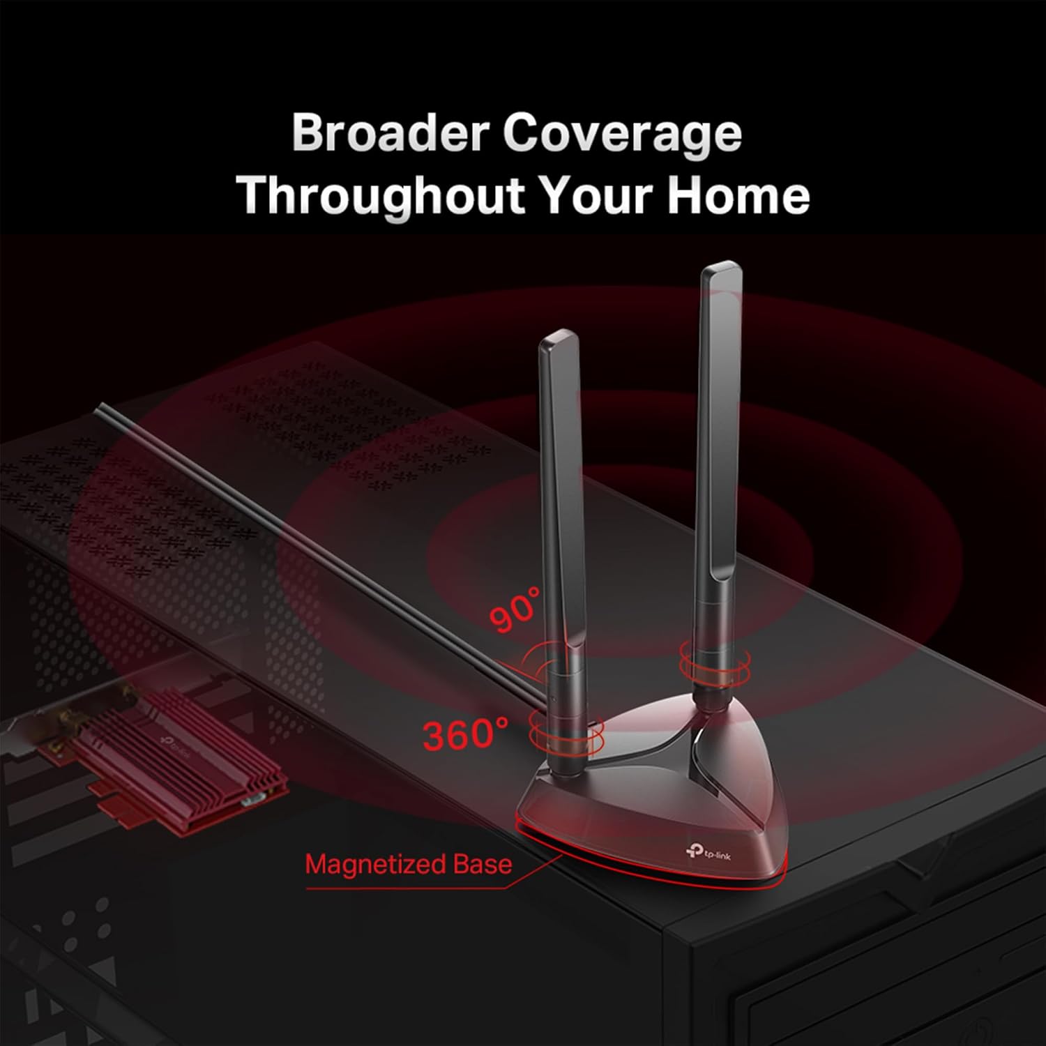 TP-Link WiFi 6 AX3000 PCIe WiFi Card - Image 4