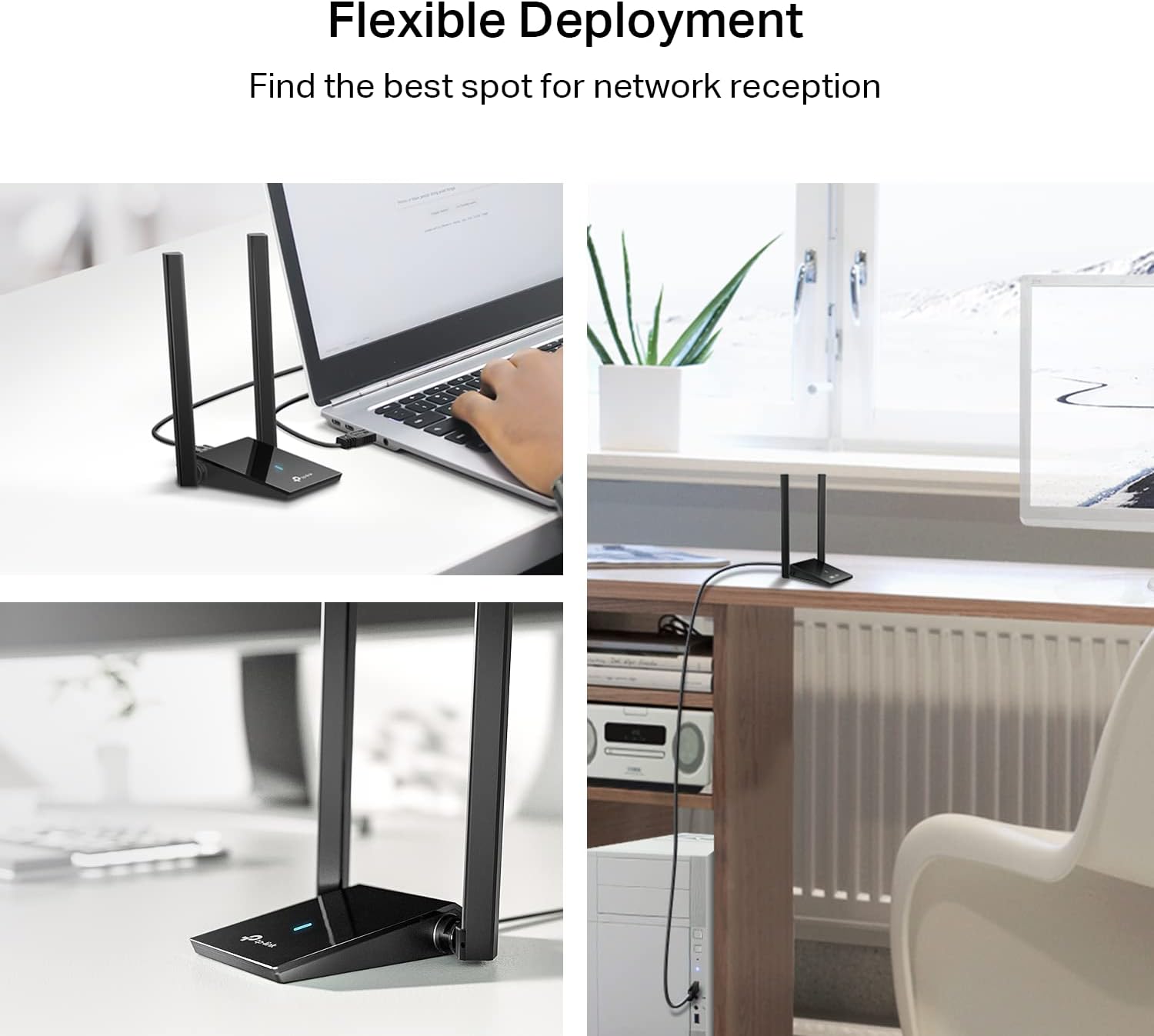 TP-Link WiFi 6 USB Adapter for Desktop PC - (Archer TX20U Plus) AX1800 Wireless Network Adapter - Image 8