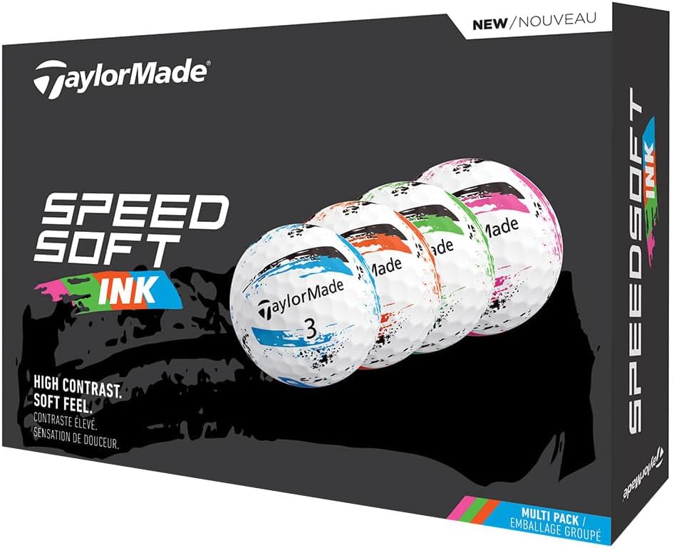 TaylorMade Golf Speed Soft Ink Golf Balls - Image 2