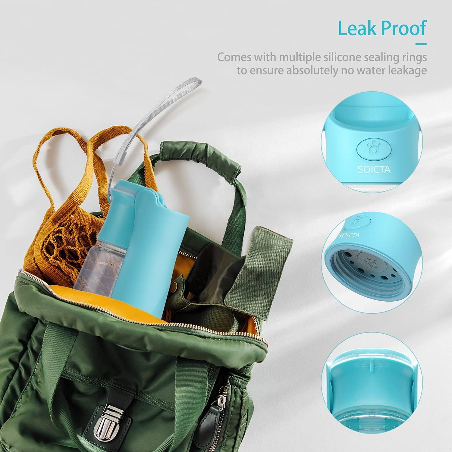 Portable Dog Small Animals Water Bottle for Walking - Image 2