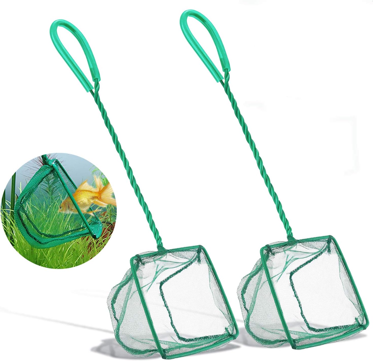 2 Pack Aquarium Fish Nets