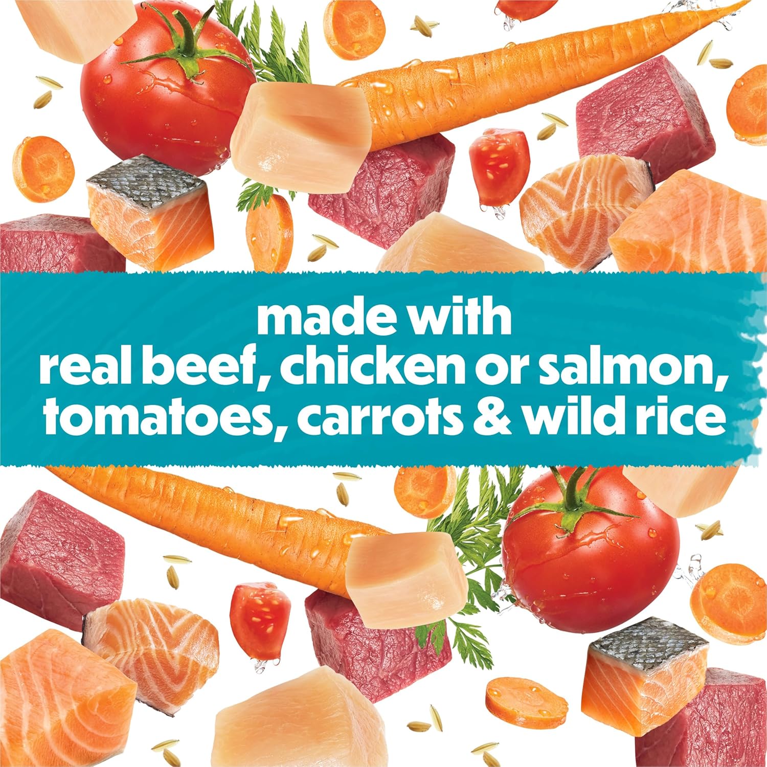 Purina Beneful Small Breed Wet Dog Food Variety Pack, IncrediBites With Real Beef, Chicken and Salmon - (Pack of 30) - Image 5