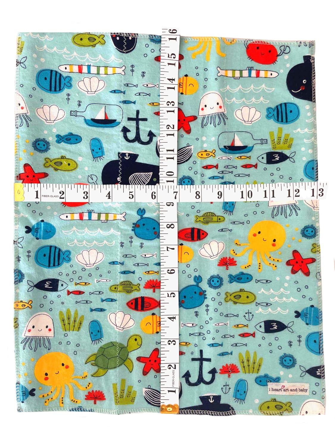 Random Print - Baby Burping Cloth Gift Set - Image 4